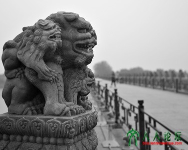 目睹日军铁蹄的石狮在怒吼