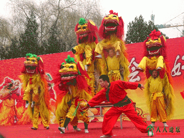 地坛庙会-舞狮5